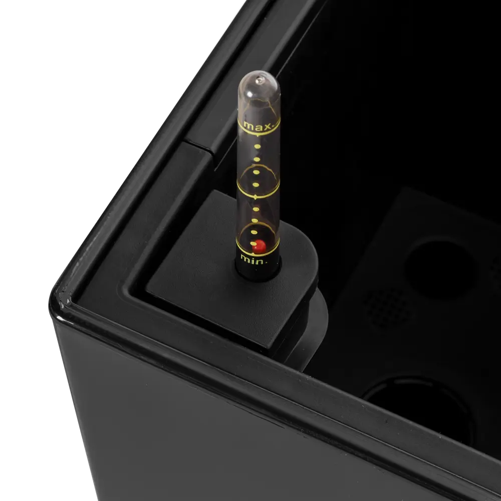 Кашпо Oladom Deluxe Long Ø29.5 h56.5 см v19 л пластик черный с автополивом Santreyd STLM-2153856 - Вид №6