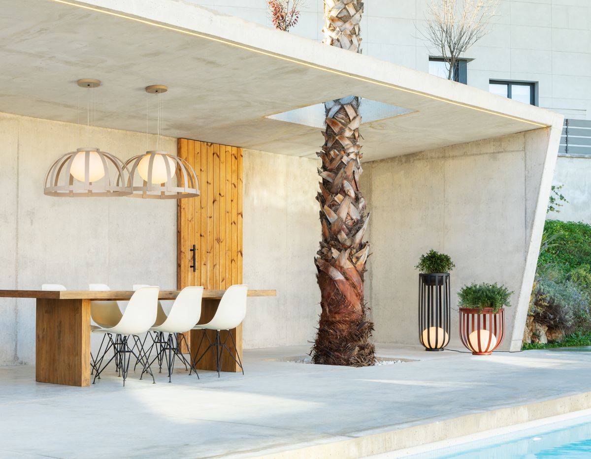 Поли открытый плантатор / торшер Estiluz Bols ARCH-00107664 - Вид №8