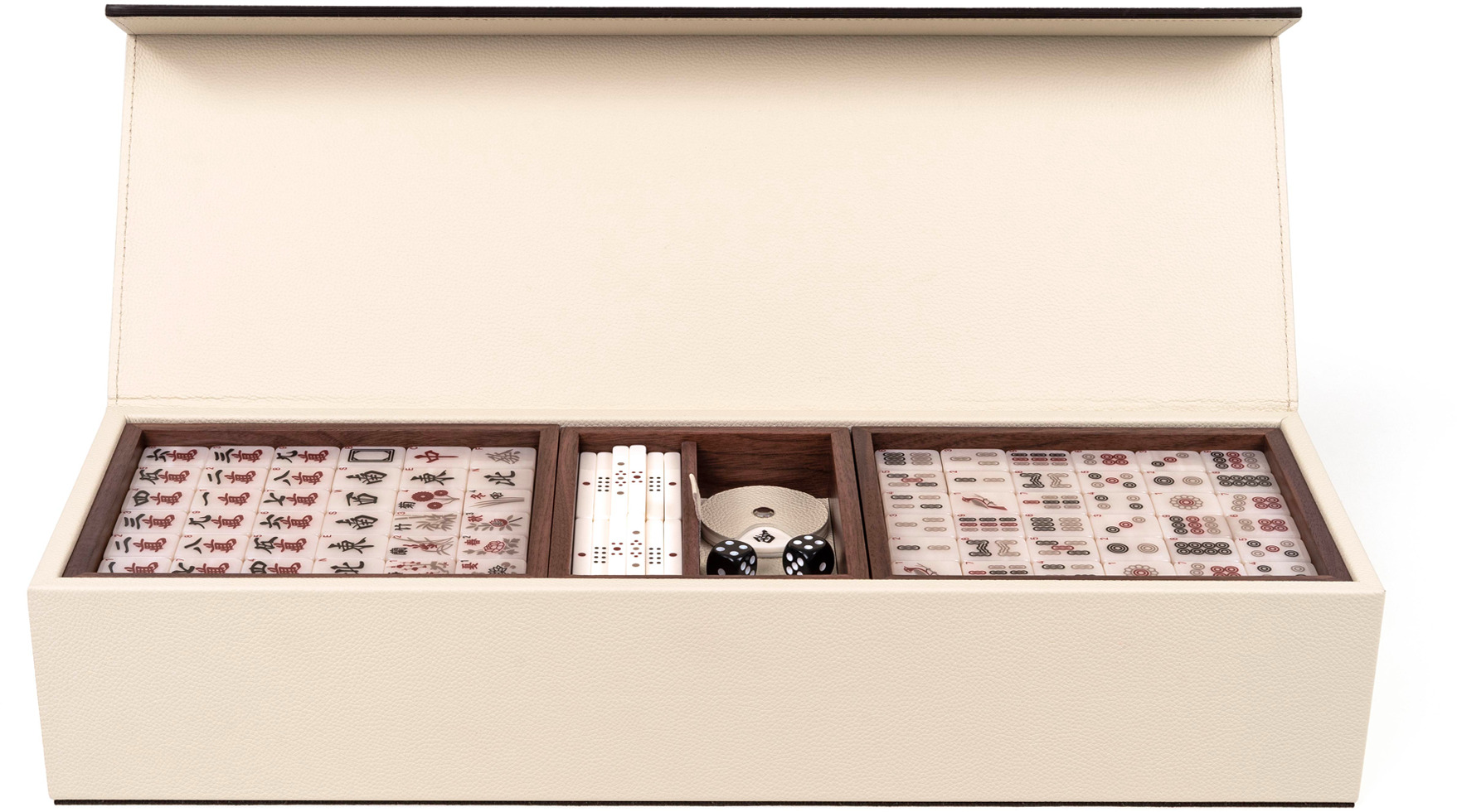 Маджонг - 22X34XH4 см / pebble-leather_cream