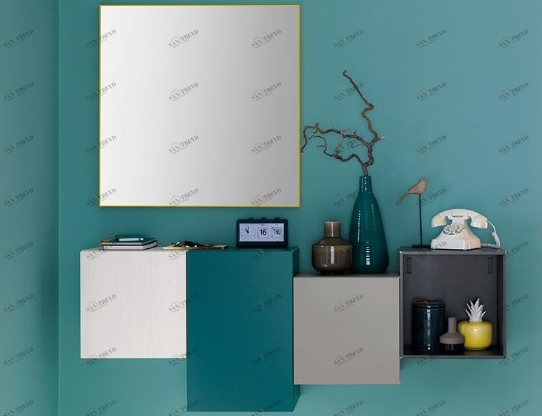 Moretti Compact Настенная лакированная мебель для прихожей sun-id-1513186