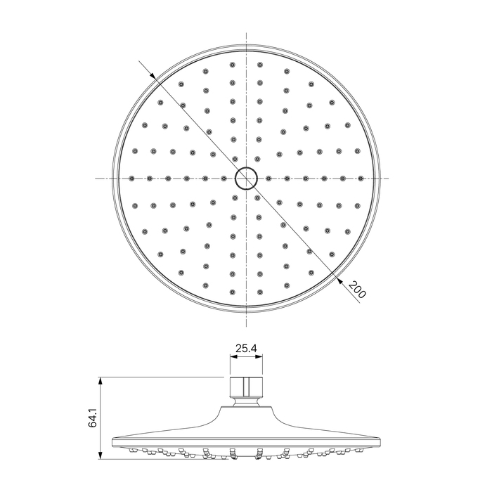 HELSB1FM06 Смеситель с вер*ним душем Milardo Helic  - Вид №6