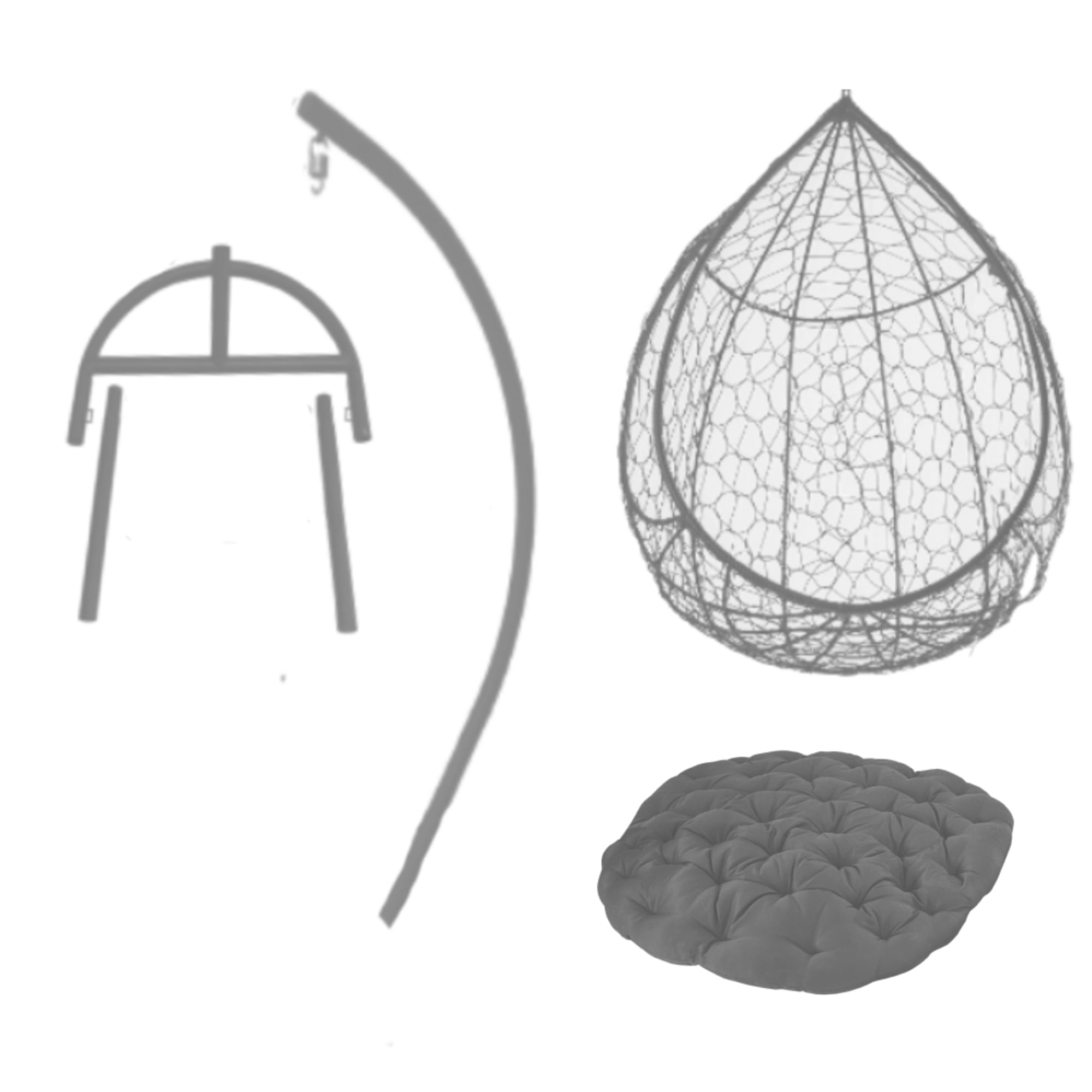 82158994 Кресло подвесное Париж с опорой Santreyd  - Вид №3