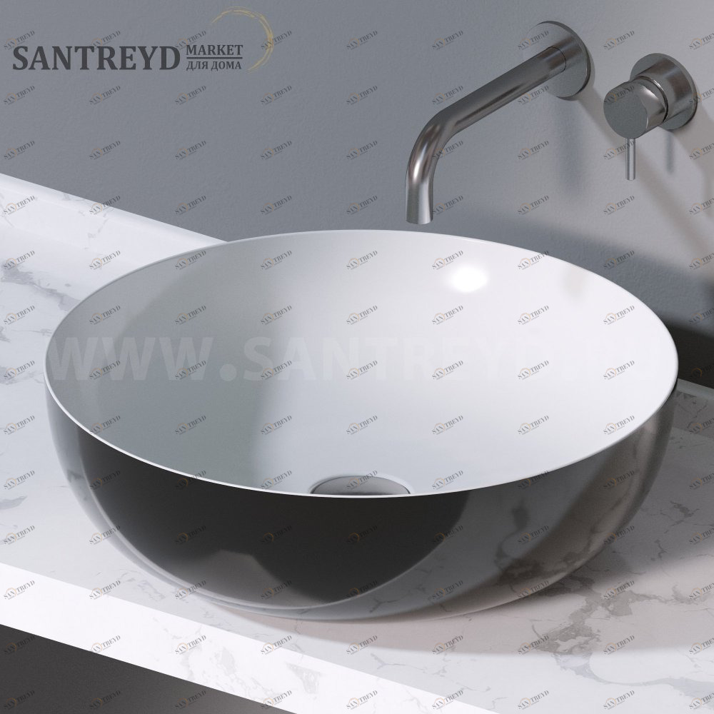 L601204 Накладная раковина на столешницу  круглая A. e T. Italia ELITE AeT ITALIA