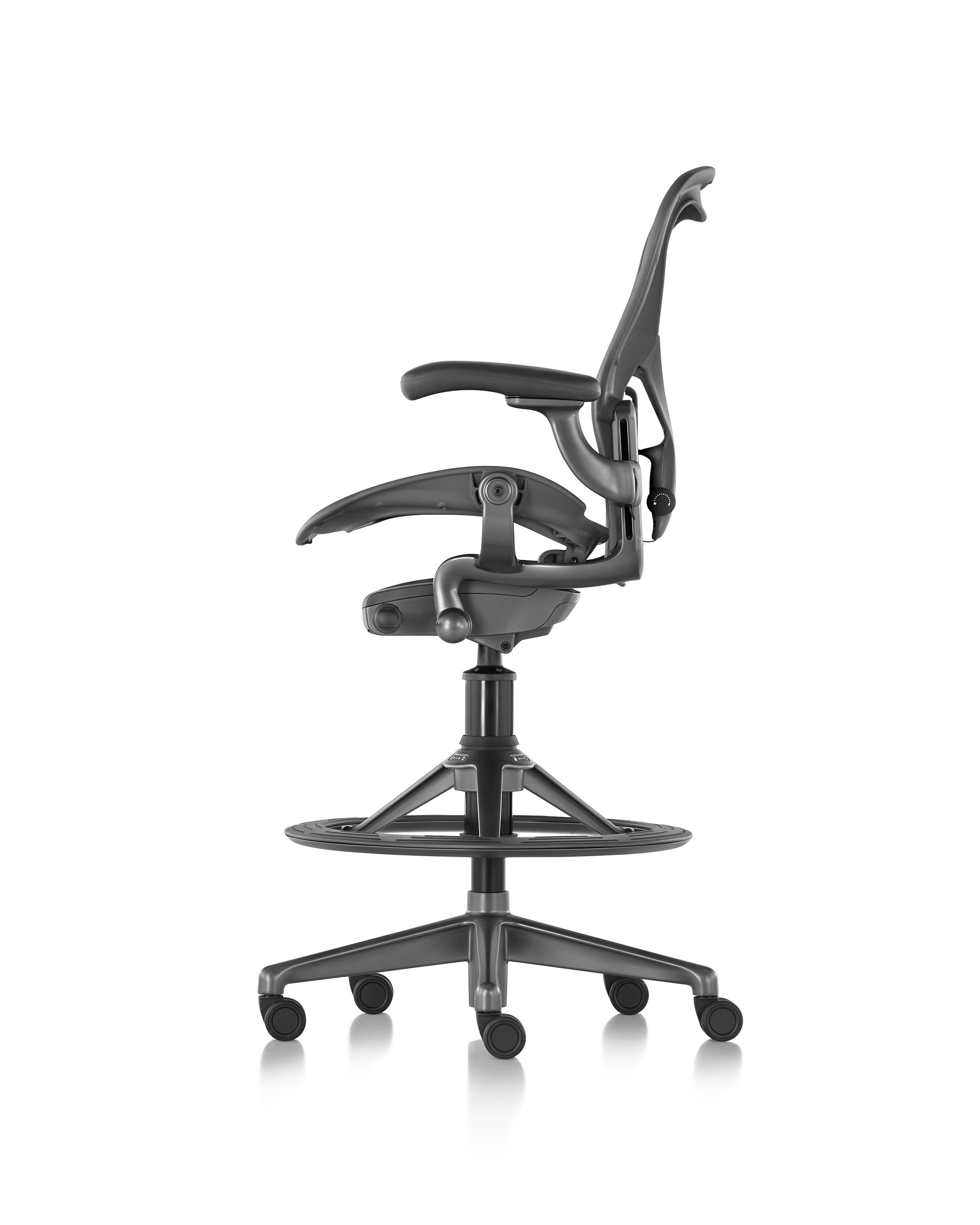 5 спиц поворотный офисный стул с подлокотниками Herman Miller Aeron ARCH-00029451 - Вид №19