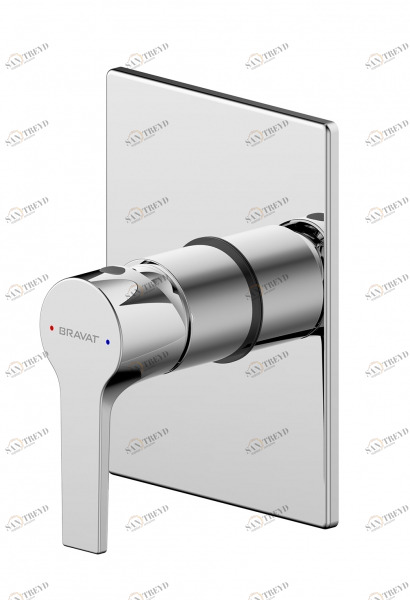 Смеситель встраиваемый в стену (1-функц.) PROLATE PB85179C-A-RUS bravat