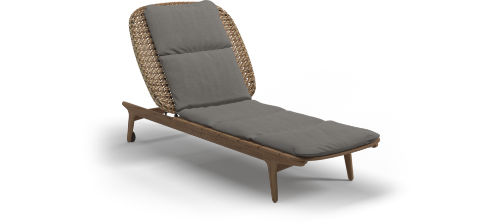 Kay Lounger  Gloster Лежак Kay