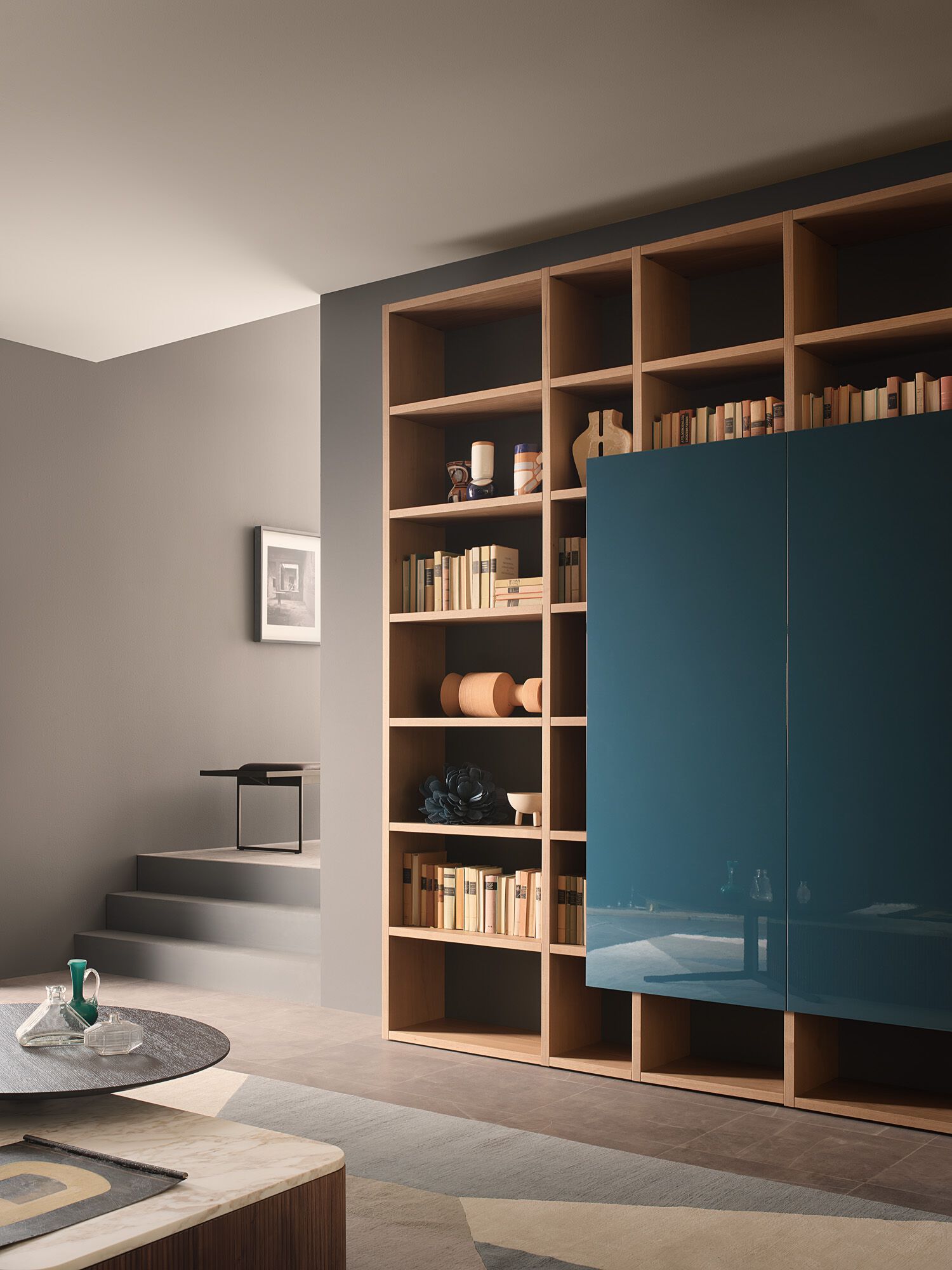 Индивидуальный модульный модульный книжный шкаф Lema Selecta ARCH-00117006 - Вид №35