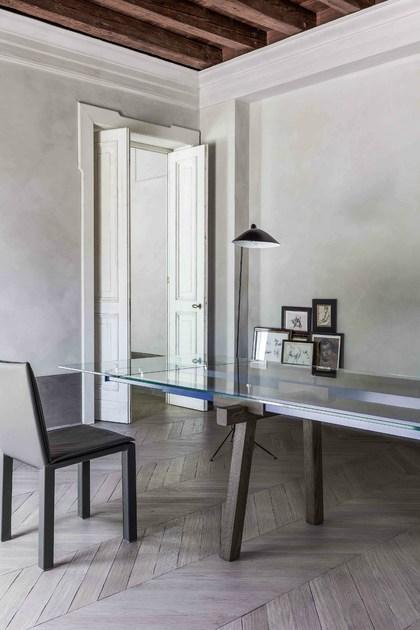Bonaldo Раздвижной хрустальный стол sun-id-1509973 - Вид №3