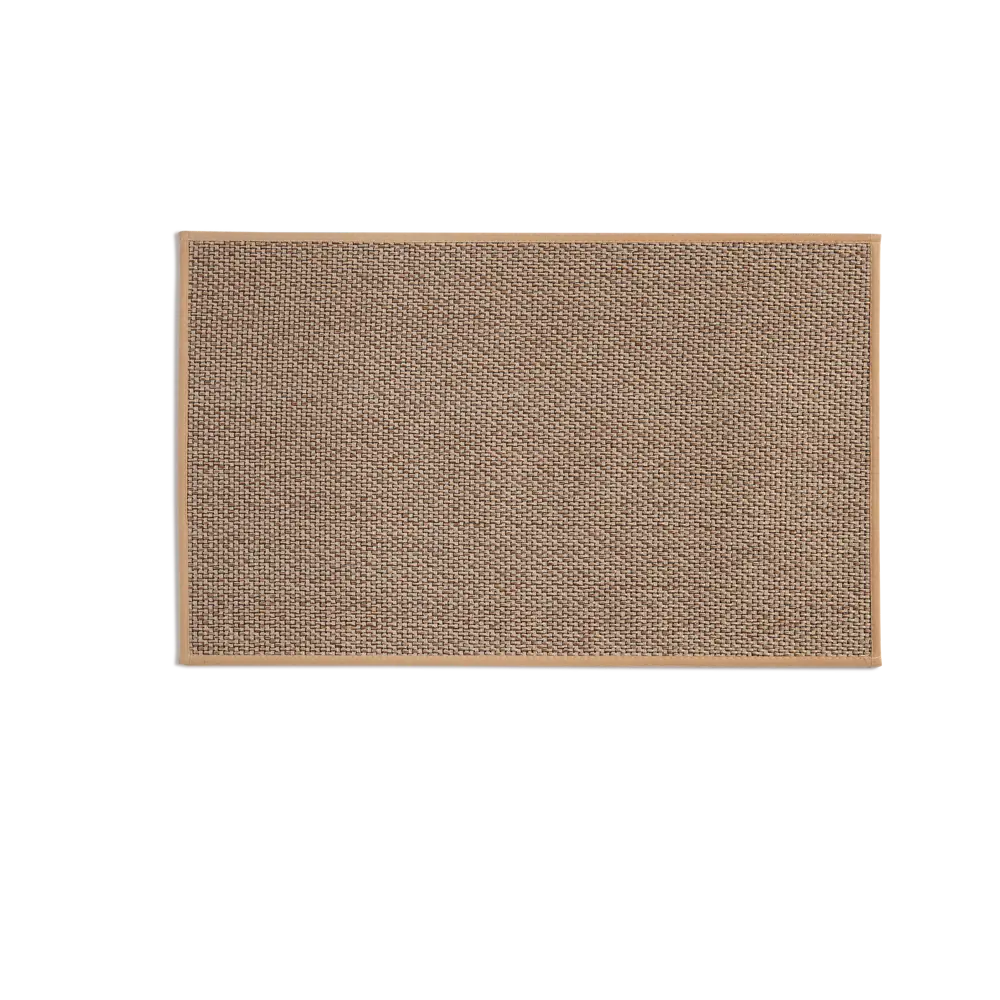 Коврик грязезащитный KREAFORTA Maui полиэстер 44x74 см цвет бежевый STLM-2038945 - Вид №1
