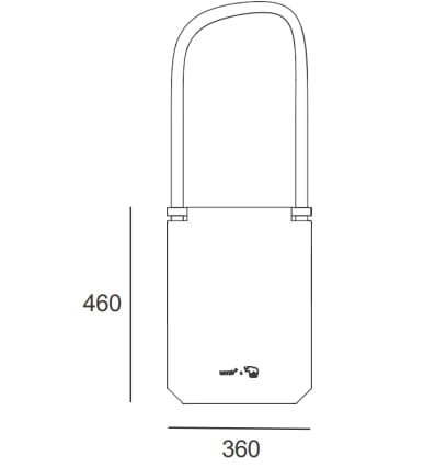 Кожаная сумка Як KVN Design Furniture Nomadic ARCH-00016263 - Вид №2