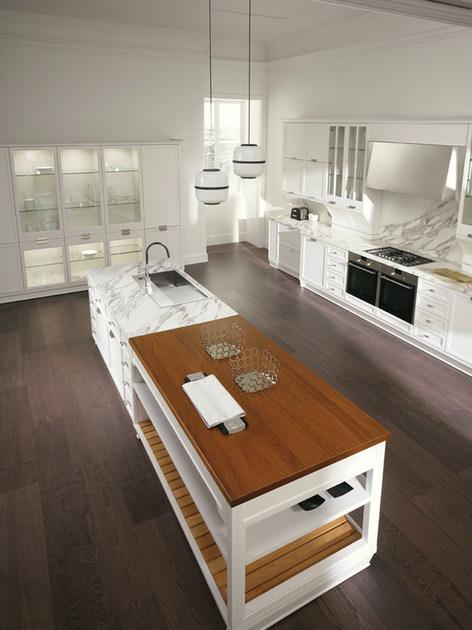Aster Cucine Лаковая оборудованная кухня с островом Avenue sun-id-1472677 - Вид №3