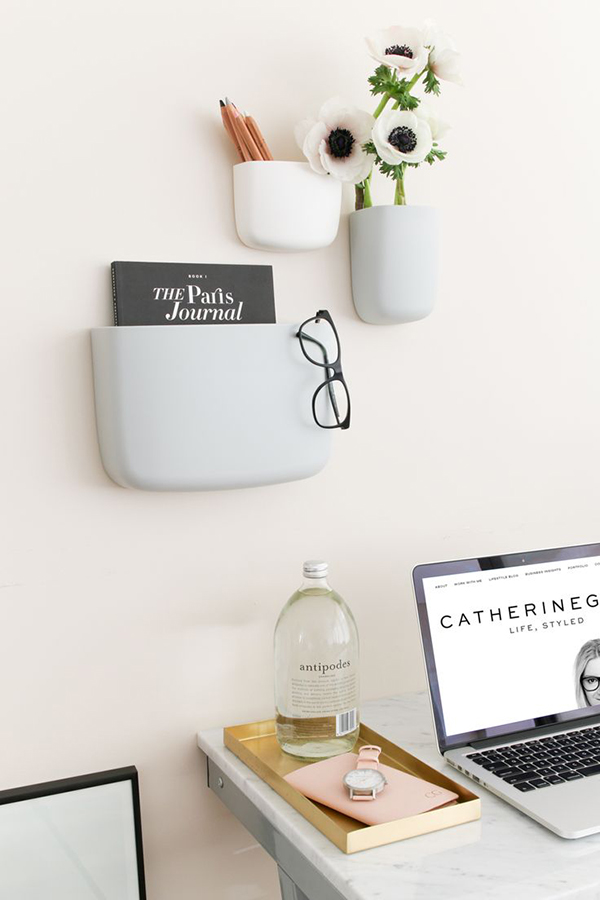 Органайзер настенный Pocket 3 белый Normann Copenhagen 382013 - Вид №2