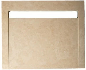 Naturalmente Puglia Очень плоский прямоугольный душевой поддон из камня Трани