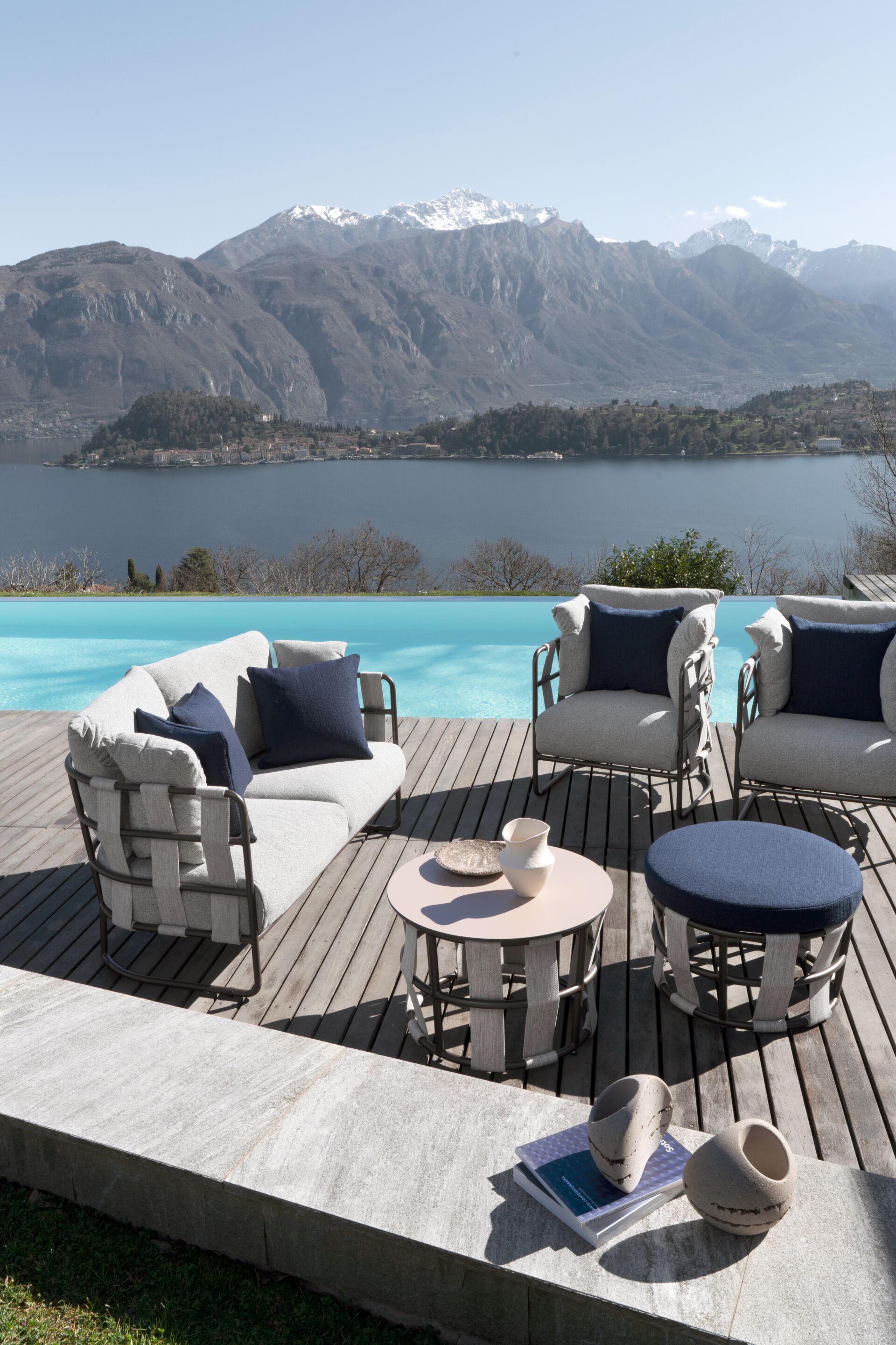 Тканевое садовое кресло с подлокотниками Rever Liberty Wrap ARCH-00016300 - Вид №2