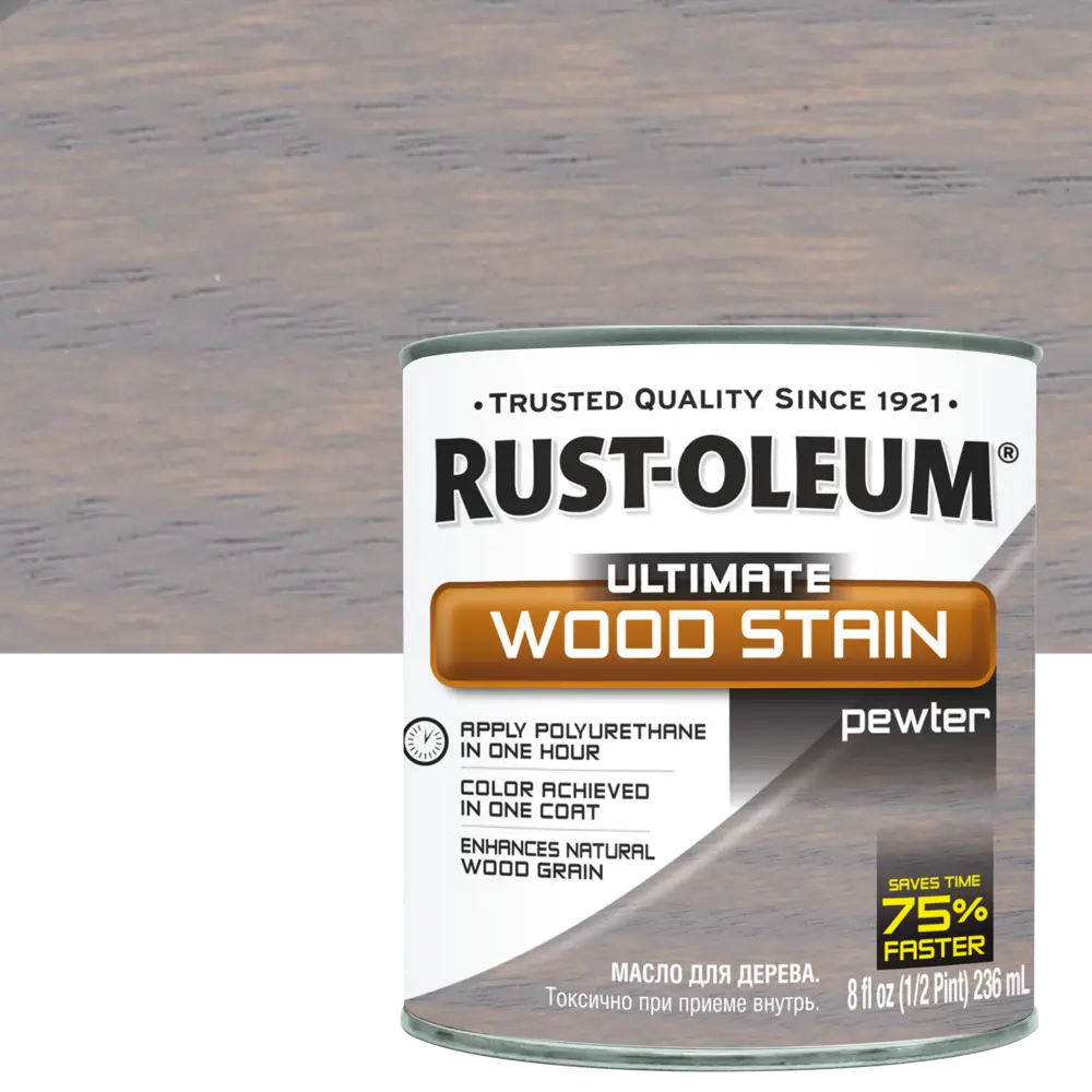 Масло тонирующее Ultimate цвет олово 0.236 л RUST-OLEUM STLM-2175178