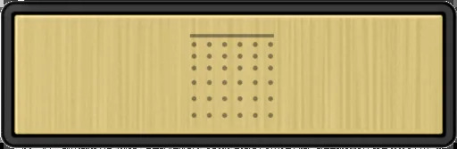 SP02766 716 Gessi Hi-fi PVD С ЗОЛОТОЙ ЩЕТКОЙ