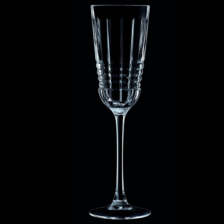 Бокал для шампанского 6 шт 170 мл прозрачные Rendez-Vous CRISTAL D ARQUES ДИЗАЙНЕРСКИЕ 00-3952012 Прозрачный  - Вид №3