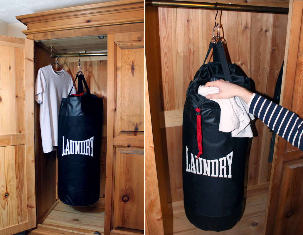 Мешок для белья черный Punch SUCK UK  00-3880723 Черный  - Вид №2