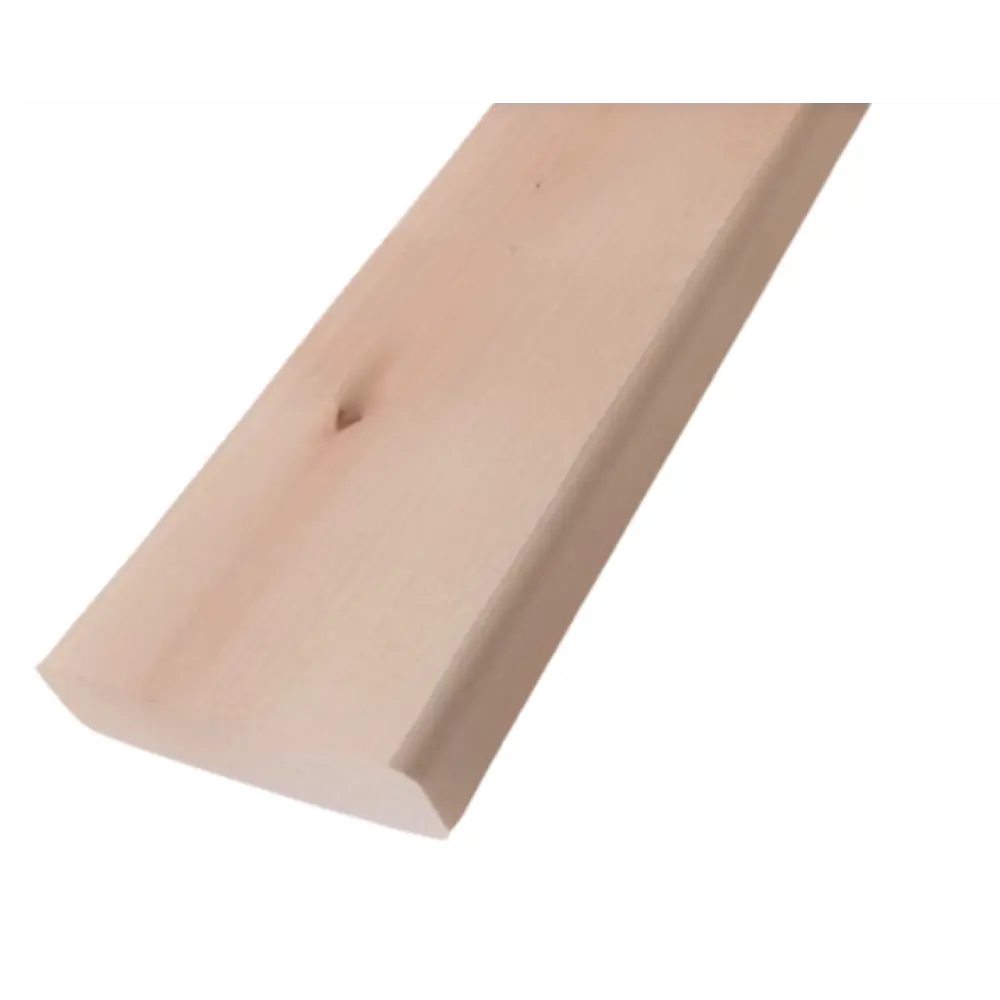 Полок сращенный 26х90х2200 мм Липа AB прямой с фаской угла Santreyd STLM-2103472