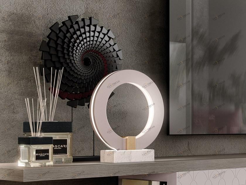 Valderamobili Светодиодная настольная лампа из мрамора Mascari Msi007