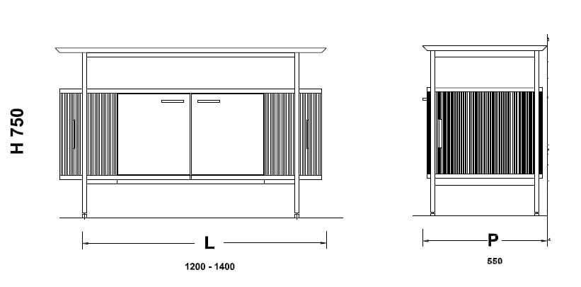 Напольная мебель для ванной MOMA Design Eclipse ARCH-00082000 - Вид №9