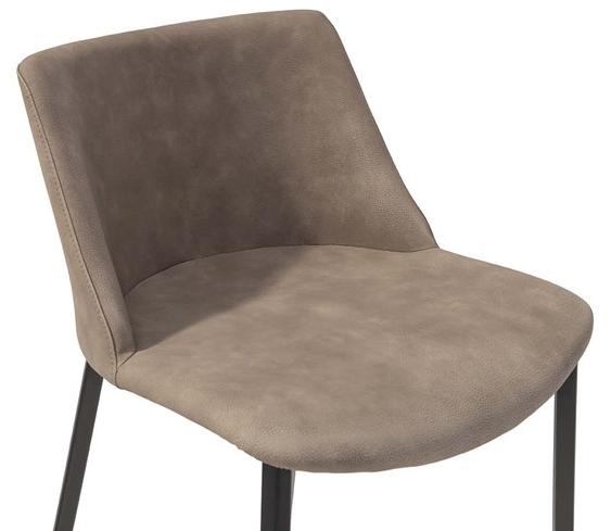 Tonin Casa Кожаный табурет с подставкой для ног Agata T7292 - Вид №1