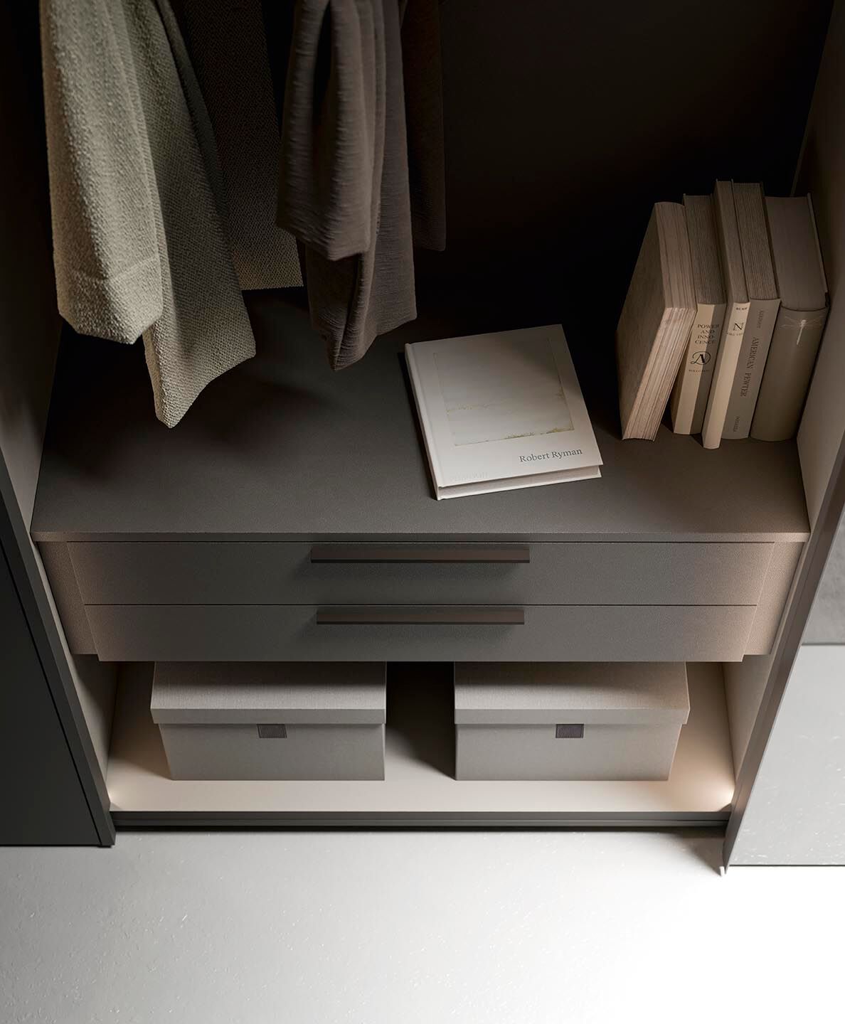 Шкафы с раздвижной дверью на створке Alf DaFrè покер ARCH-00117622 - Вид №2