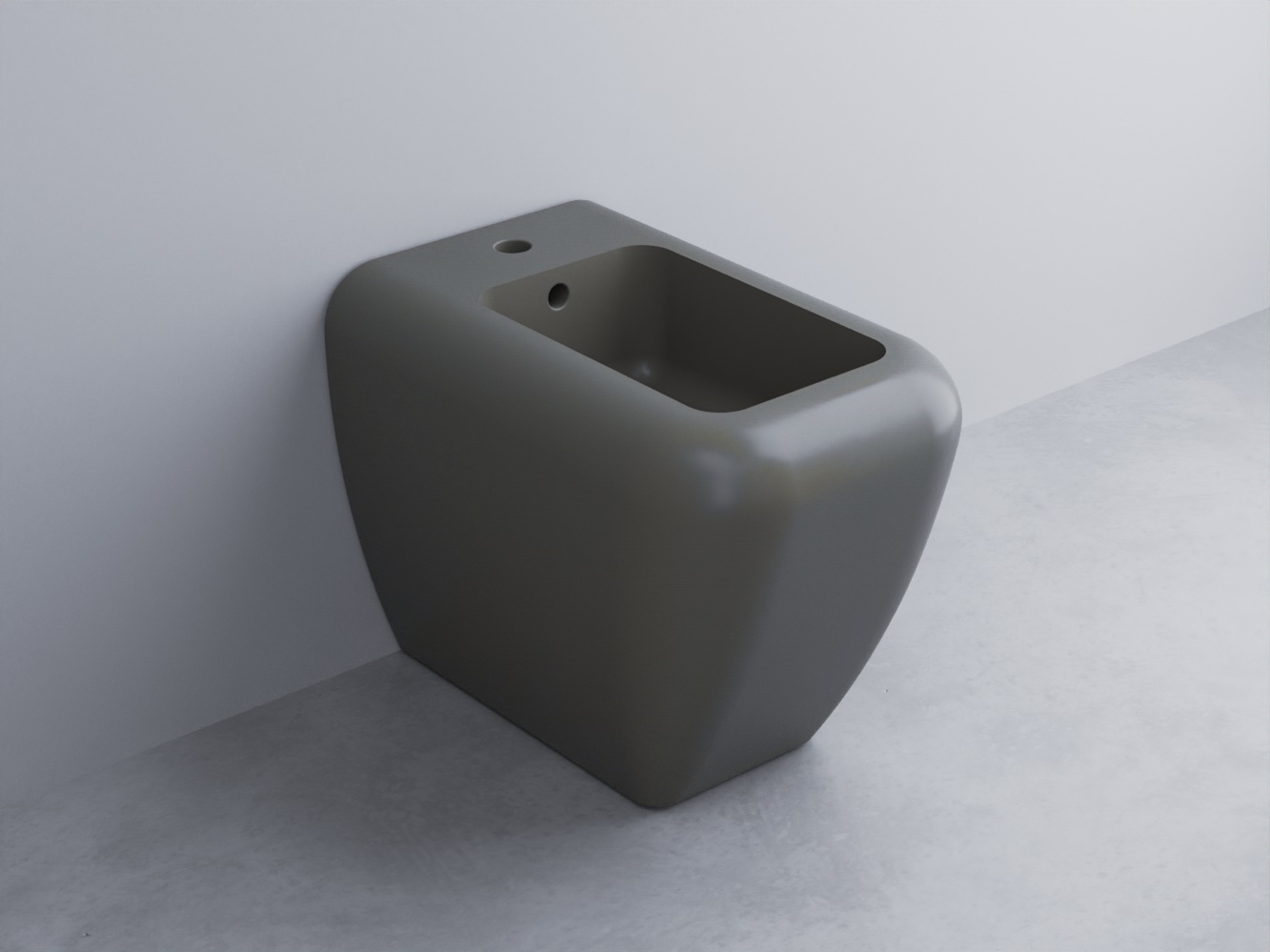 SHBI-CM Биде напольное с одним отверстием под смеситель cielo Shui Ceramica Cielo