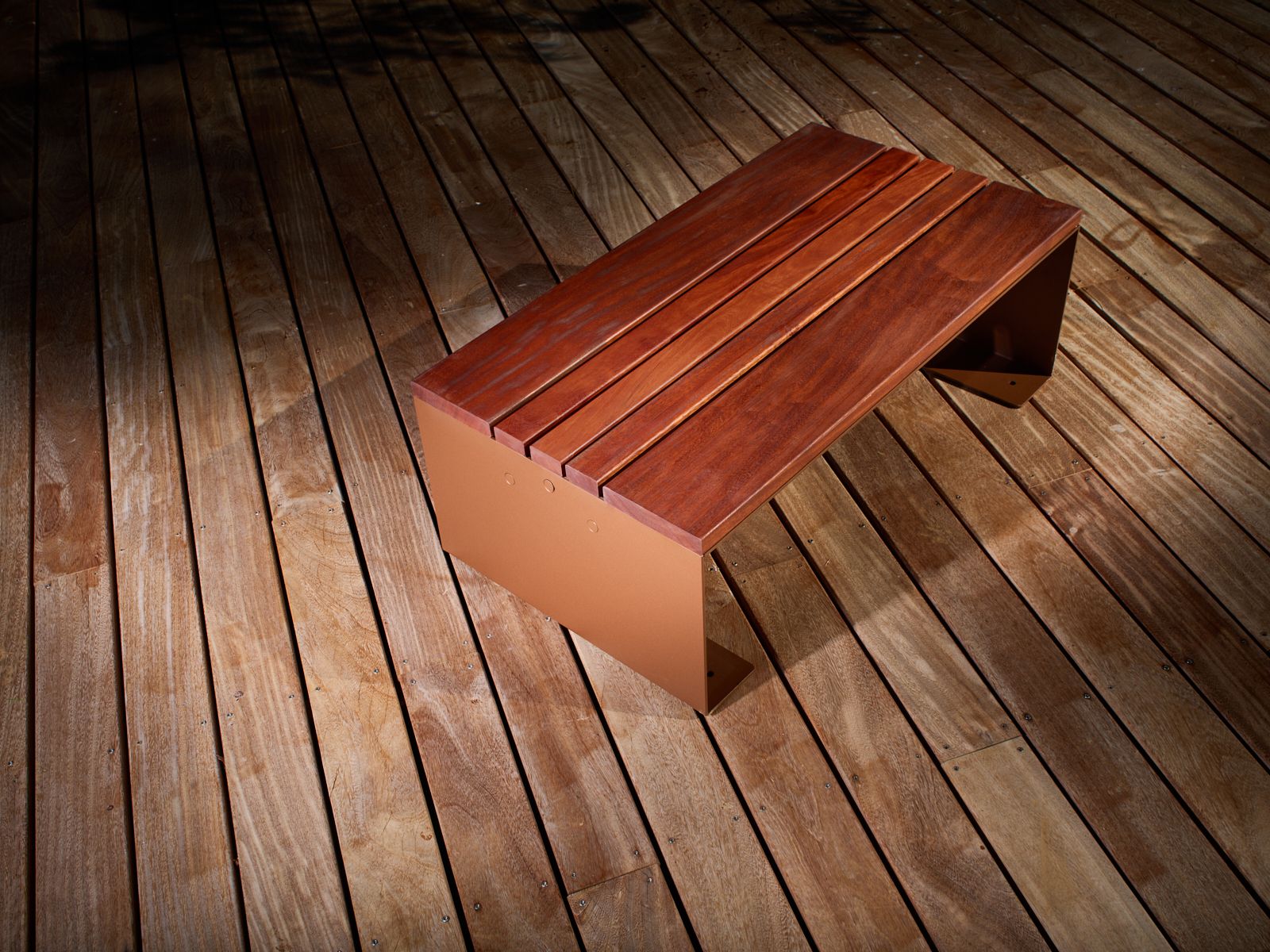 Прямоугольный стол для общественных мест из стали и дерева CYRIA Pysa ARCH-00150965 - Вид №1