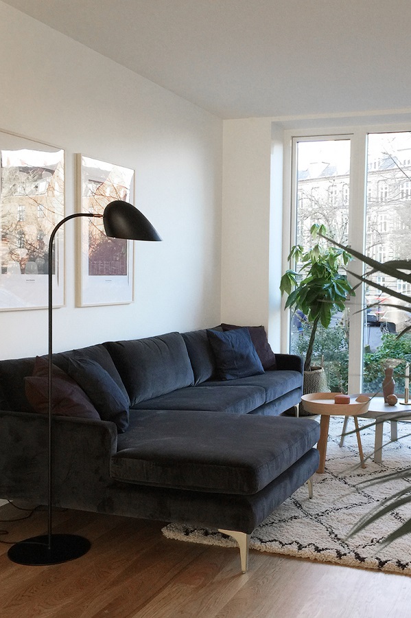 Лампа напольная Hitchcock, черная матовая Frandsen 39606551001 - Вид №3