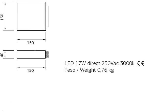 ENGI Настенный светильник из алюминия Armonia Enar - Вид №5