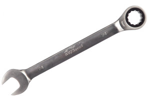 15789768 Комбинированный ключ с трещоткой 24мм AV-315024 AV Steel
