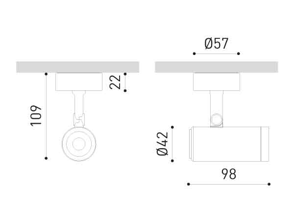 Алюминиевый светодиодный прожектор Arkoslight Coco Surface ARCH-00046845 - Вид №6