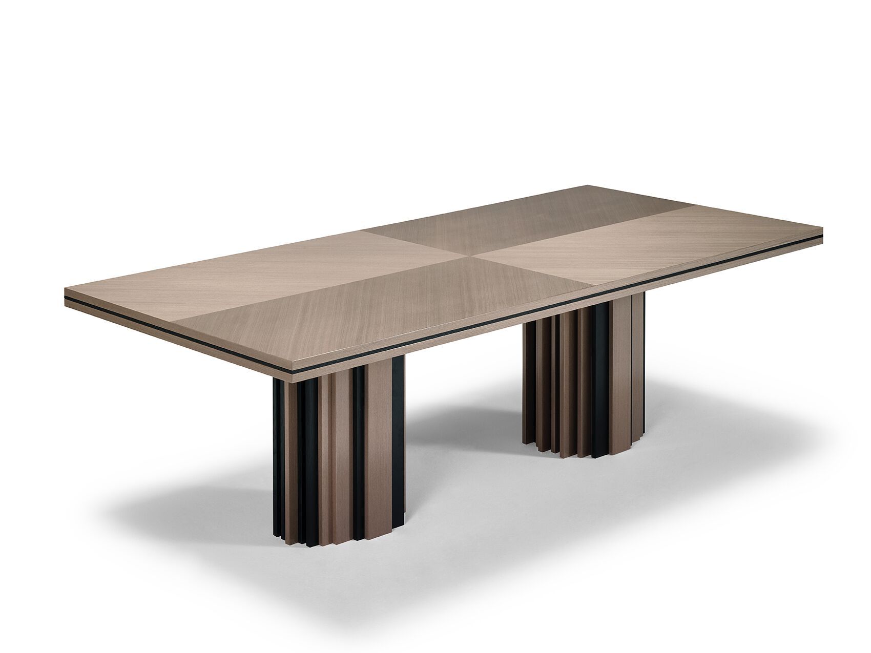 Прямоугольный деревянный обеденный стол Casa Magna GINGER ARCH-00098805 - Вид №1