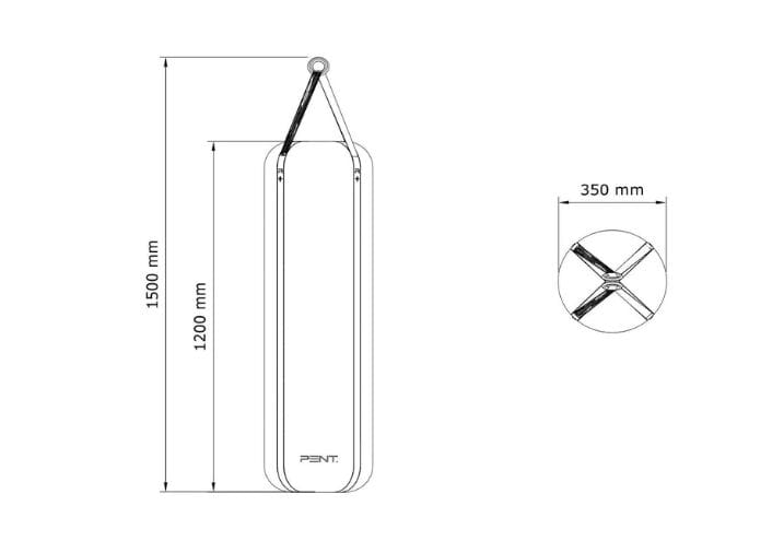 Кожаная боксерская груша PENT Raxa ARCH-00144849 - Вид №7