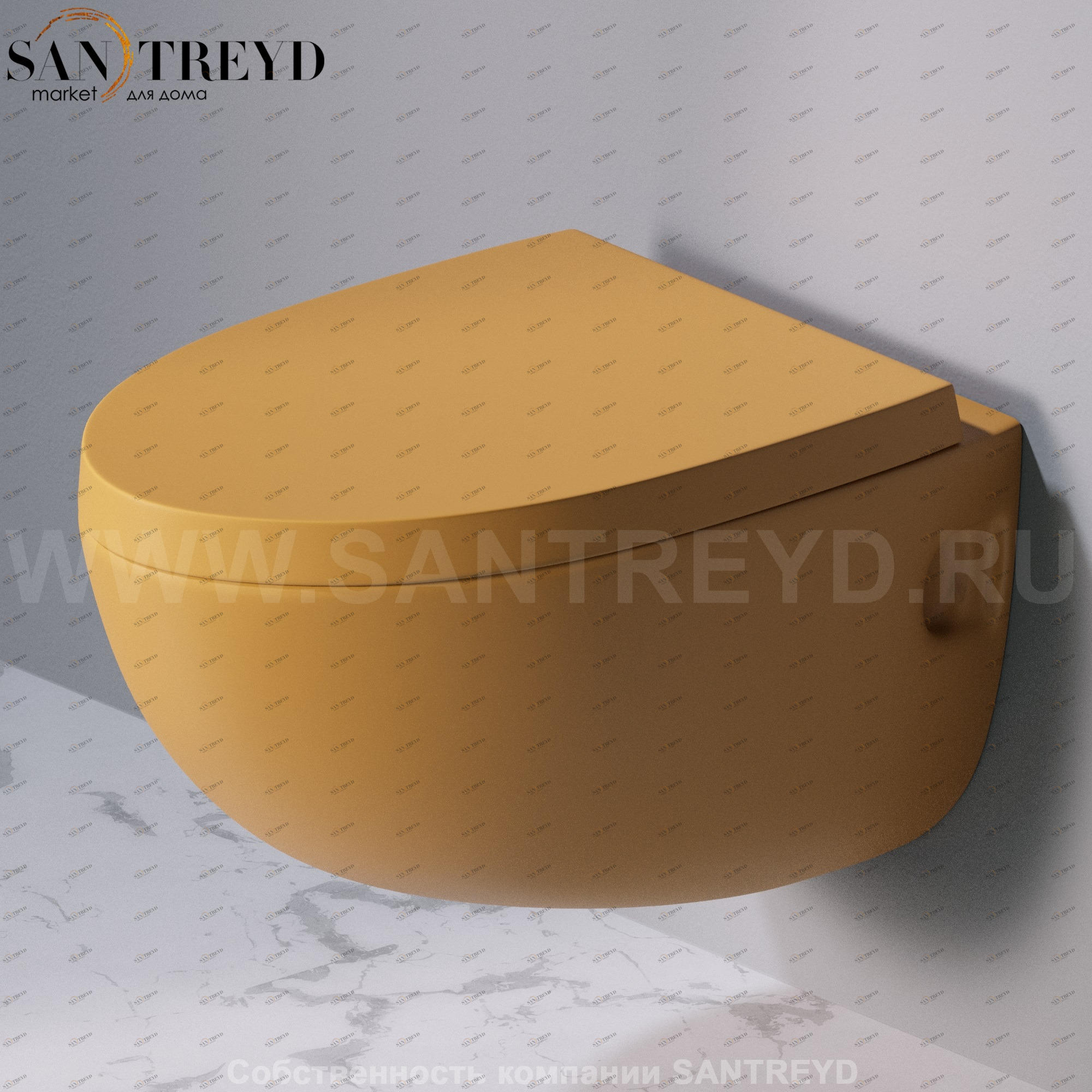 S511133 Подвесной унитаз настенный Коричневый A. e T. Italia OVAL Италия AeT ITALIA