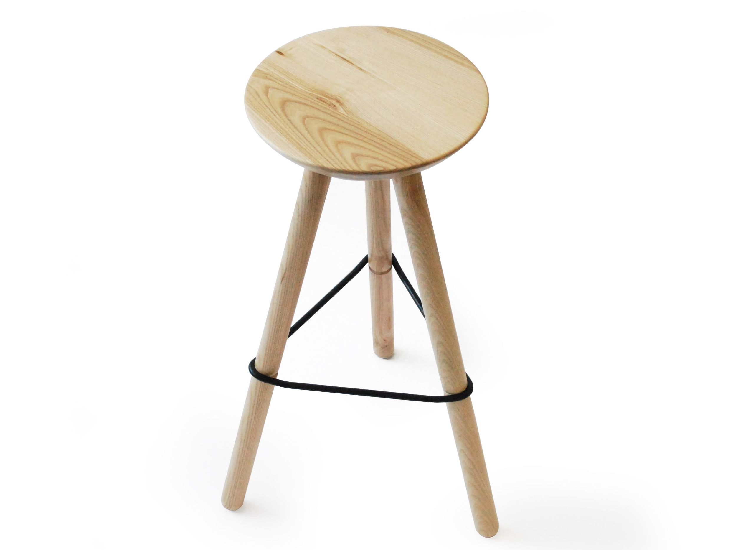 Деревянный табурет с подставкой для ног Askia TRIBUT ARCH-00076816 - Вид №2