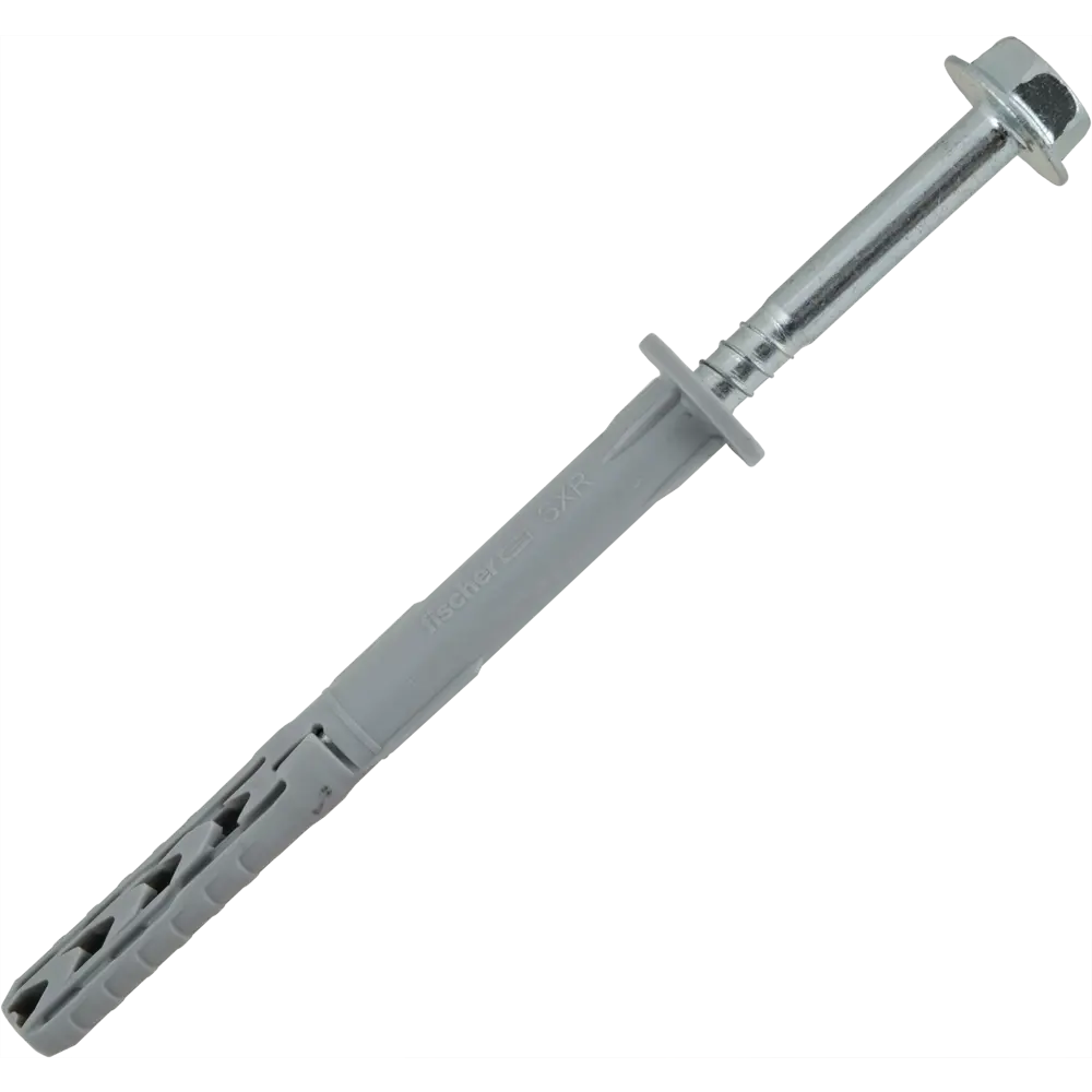 Дюбель-шуруп Fischer SXR FUS фасадный нейлон/оцинкованная сталь цвет серебро 10x100 мм STLM-2019487