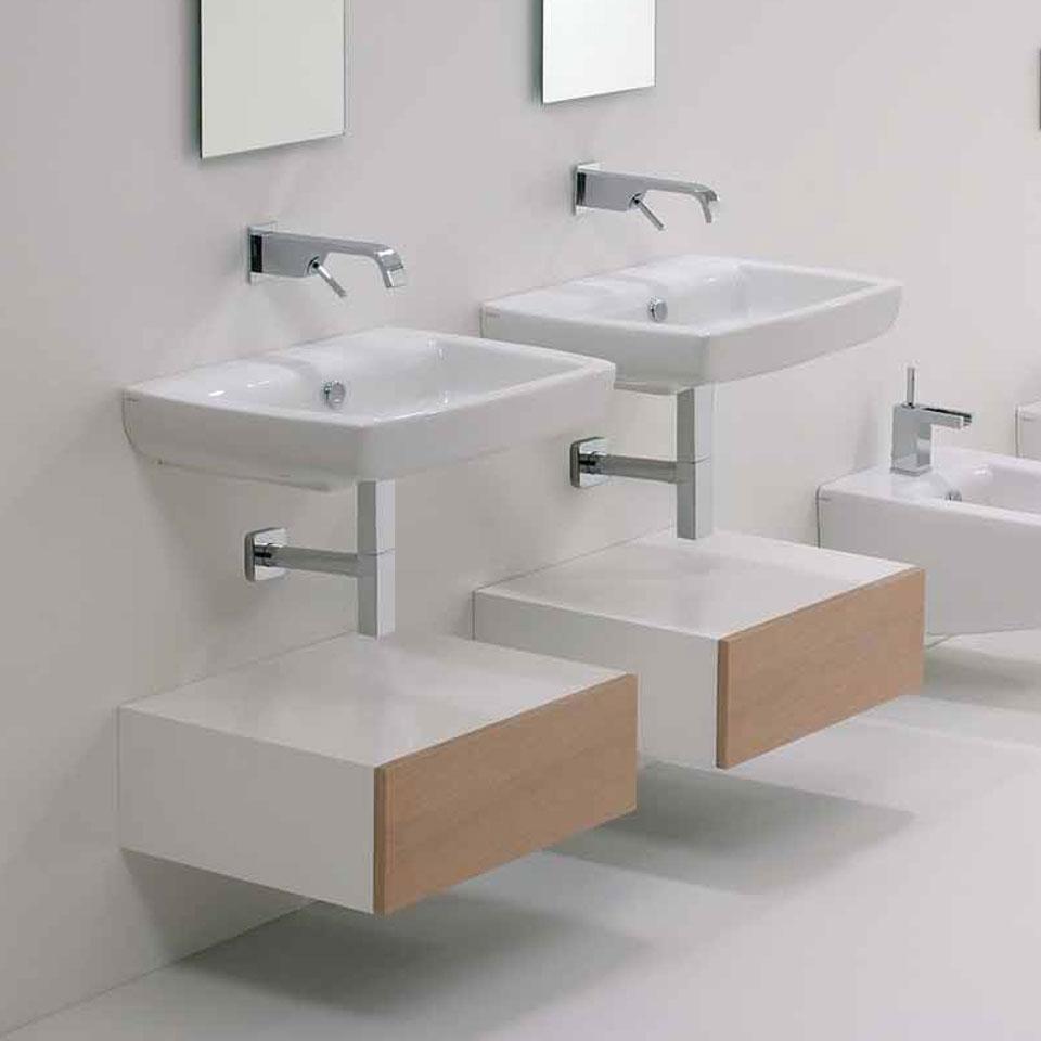 BRLAV8026 Подвесная раковина настенная GSG CERAMIC BRIO - Вид №4