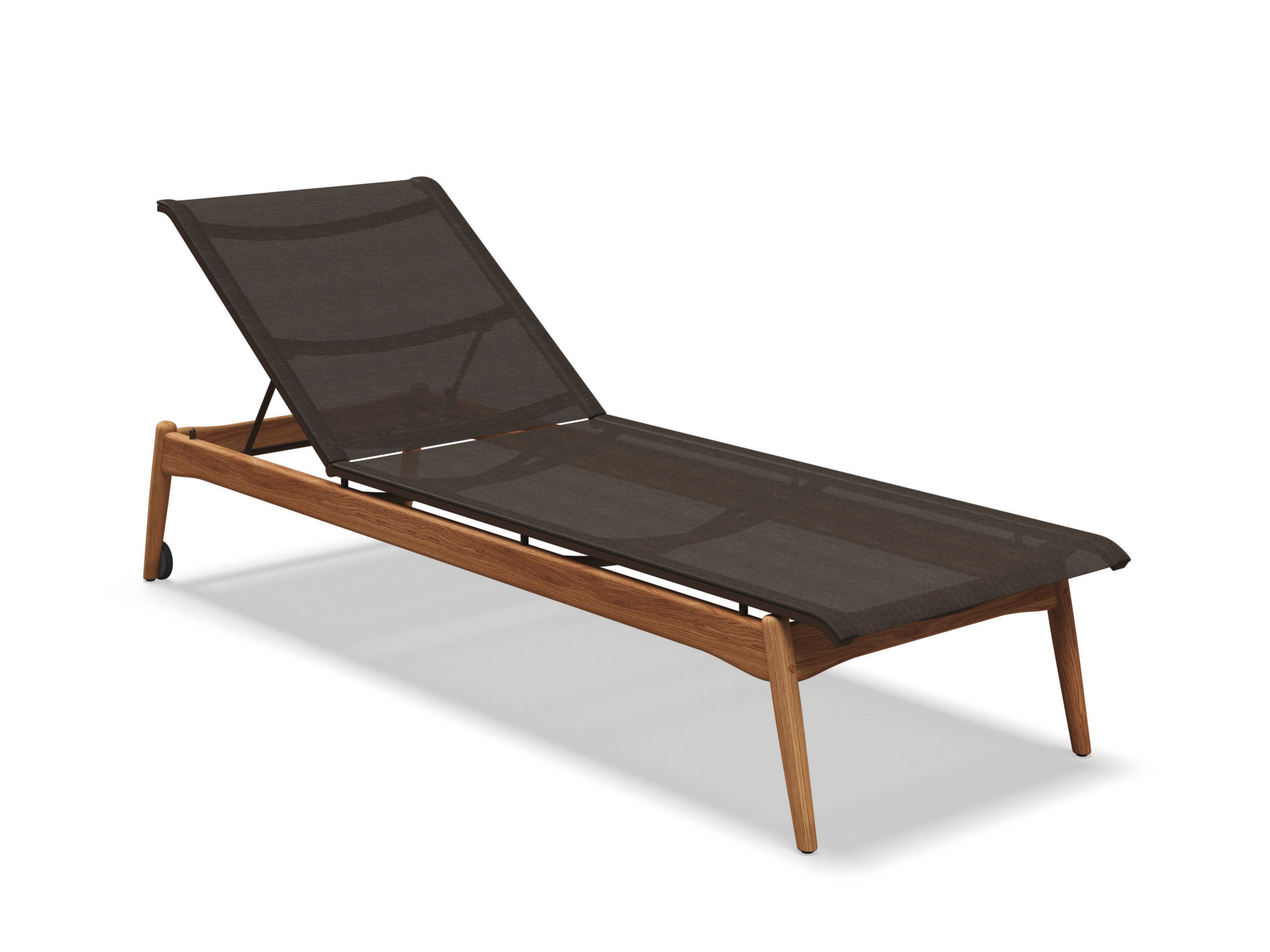 Тканевая откидная Садовая кровать с колесами Gloster Sway ARCH-00138784 - Вид №3