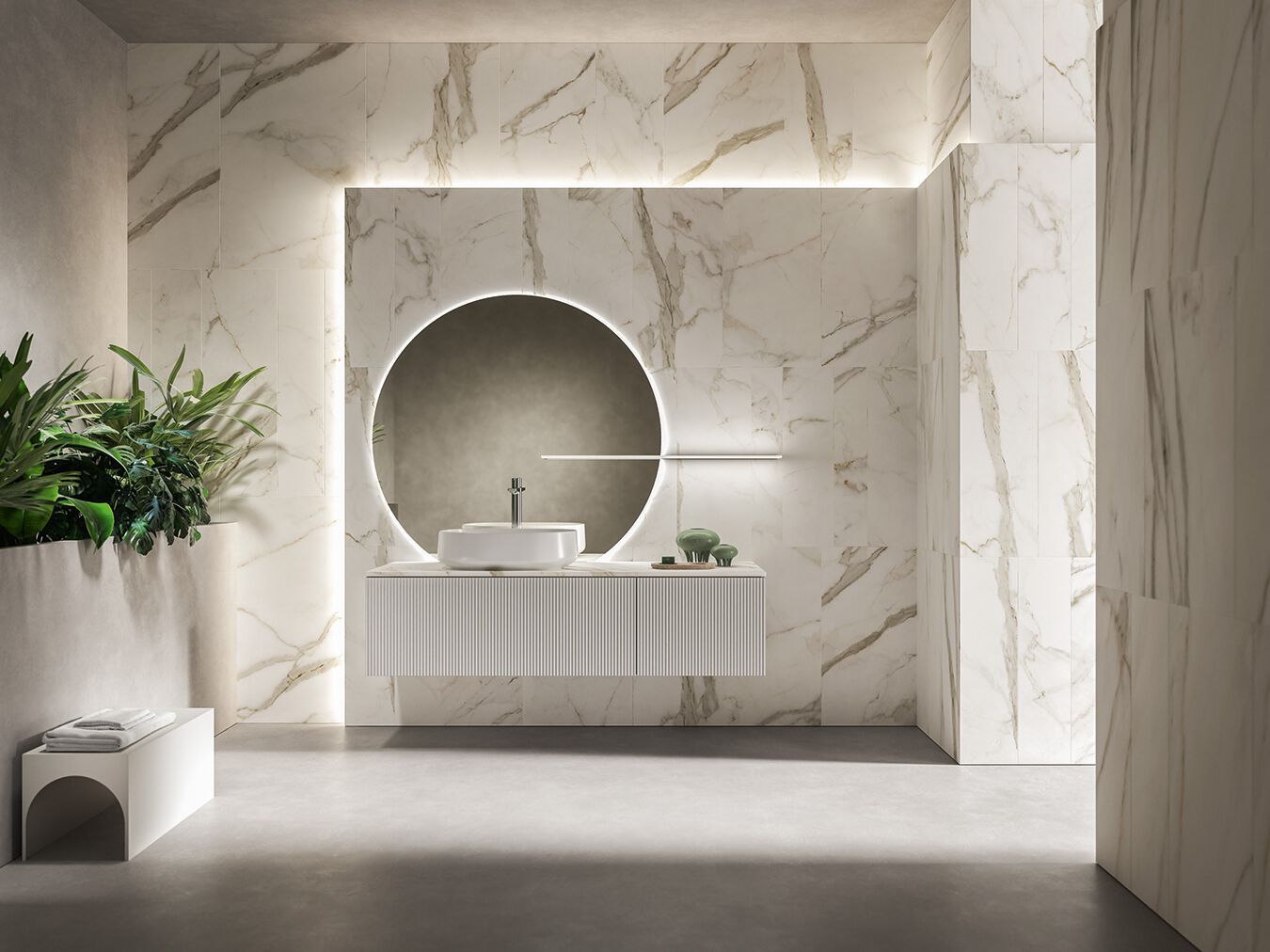 Подвесной умывальник с ящиками BMT Dfly ARCH-00060736