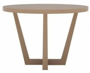 Andreu World Высокий круглый журнальный столик из дуба Uves occasional Me3697 / me3701