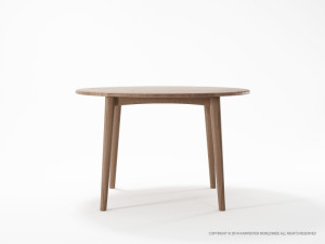 534_1061 Стол обеденный круглый 120 Karpenter GRASSHOPPER