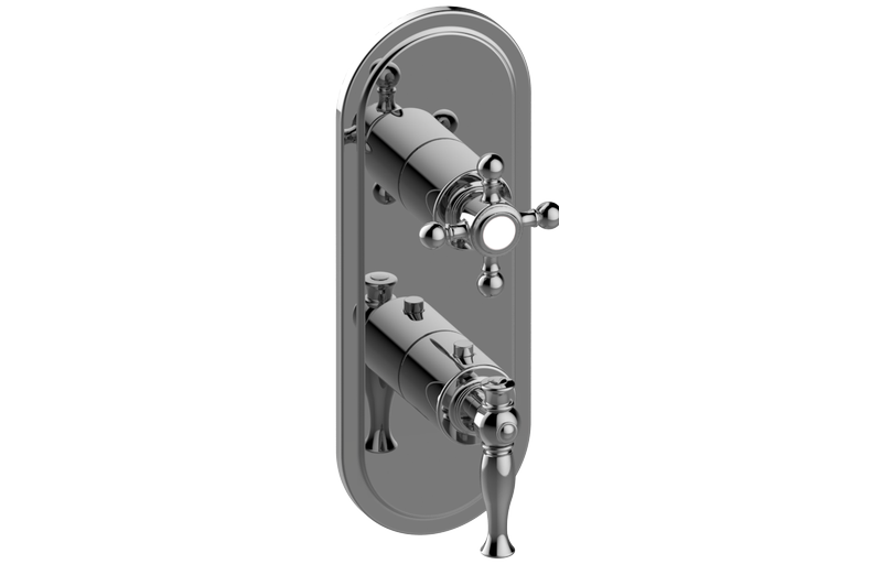 E-8086-LM22C2-T M-Series Valve Trim with Two Handles - Trim only GRAFF Lauren