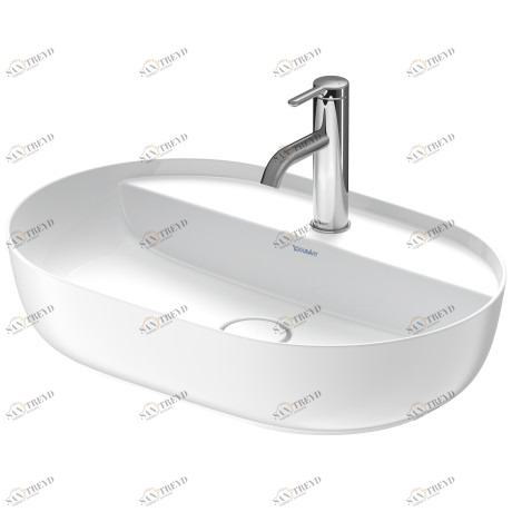 0380602600 Накладная раковина на столешницу  овальная Duravit Luv