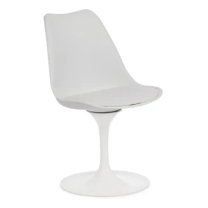 90618849 Стул Tetchair Стул tulip fashion chair (mod.109) 81x48x55 см пластик цвет белый STLM-1417204