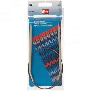 211292 Спицы PRYM круговые алюминий d 5.0 мм 60 см . PRYM