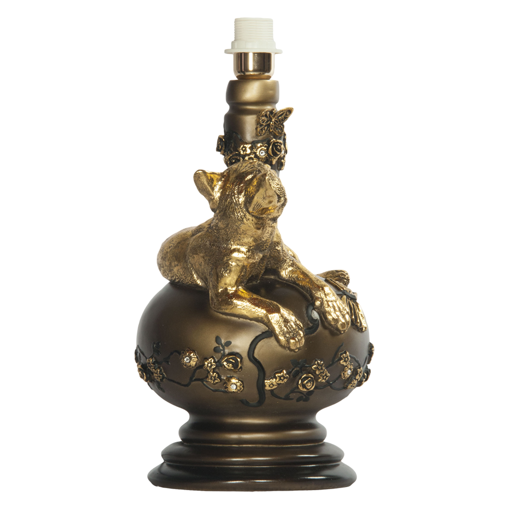 32077,34013 Настольная лампа Агнесса Персик BOGACHO 4627138210833, 4627138151518 - Вид №4