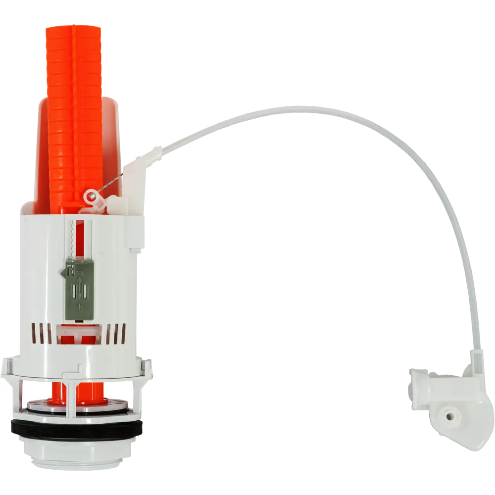 Арматура с двойной кнопкой Equation пластик нижняя подводка STLM-2064043 - Вид №2