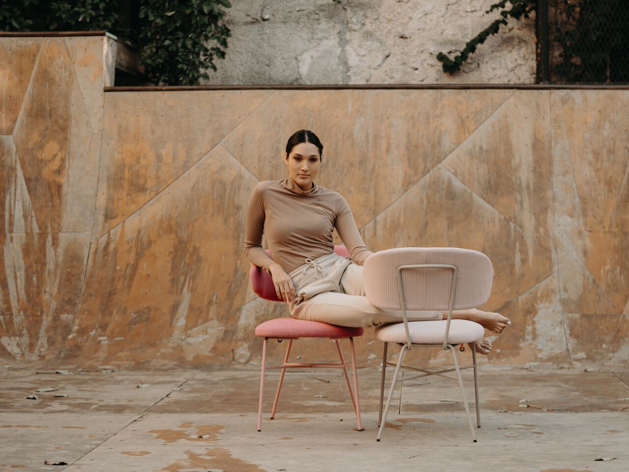 Мягкий тканевый стул с подлокотниками Mobitec TORO C04 ARCH-00098031 - Вид №3